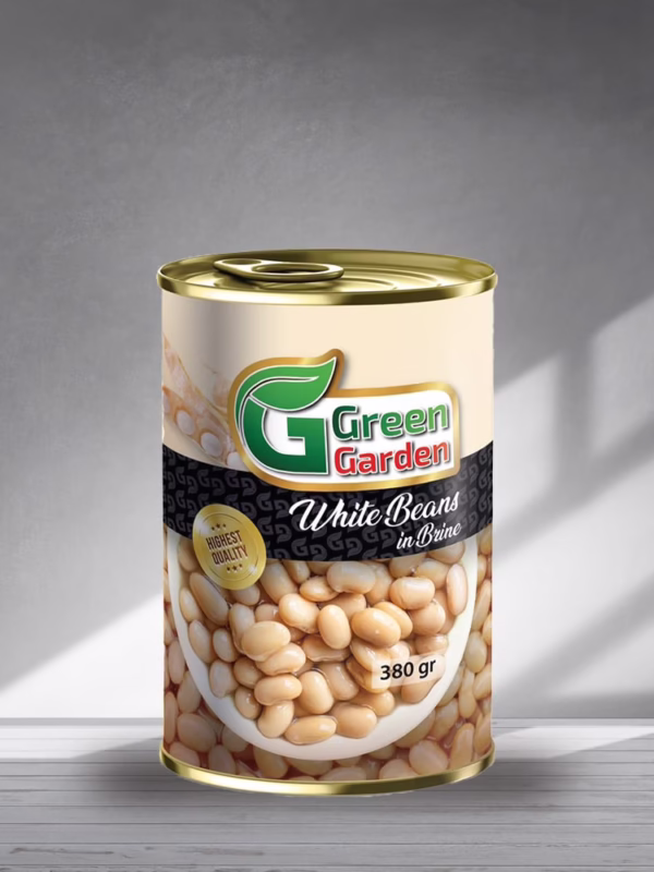 کنسرو لوبیا آبگوشتی گرین گاردن