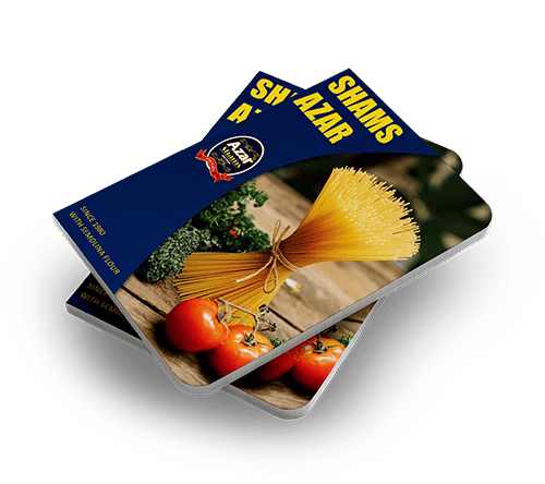 Download the catalog of Shams Azar pasta products